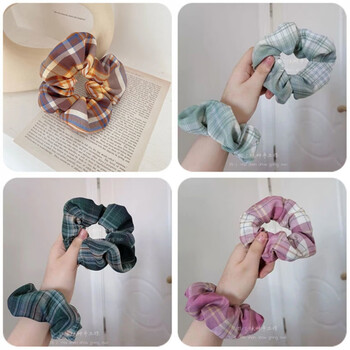 ins猪大肠头绳发圈女韩版学生可爱依莲妃雪松树莓山吹森林来信4条装