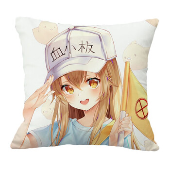 血小板靠枕抱枕工作细胞漫画周边抱枕头q版动漫抱枕白细胞二次元礼物