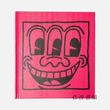 Keith Haring、No.89、希少画集画、新品額装付、状態良好、choco-