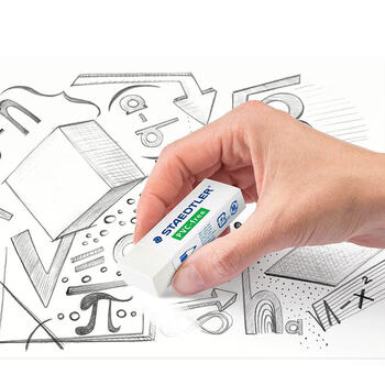 施德楼(STAEDTLER)橡皮擦 学生用铅笔橡皮少屑干净开学必备用品不含PVC 素描绘画办公用525B20大号3个装 施德楼(STAEDTLER)橡皮擦 学生用铅笔橡皮少屑干净开学必备用品不含PVC 素描绘画办公用525B20大号3个装