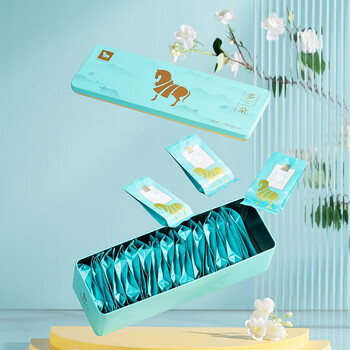 八马茶业 多三朵·茉莉花茶龙珠 绿茶茉莉鲜花茶叶礼盒装144g