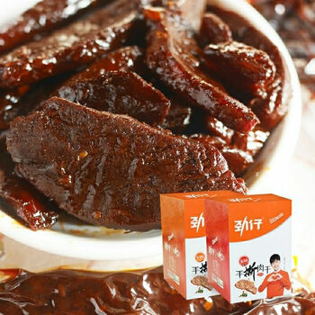 湖南特产劲仔手撕肉干12g20包各种口味麻辣一盒20包
