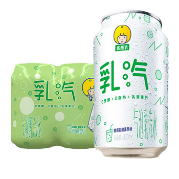 优酸乳饮料乳汽水气泡水320ml24罐优酸乳乳汽