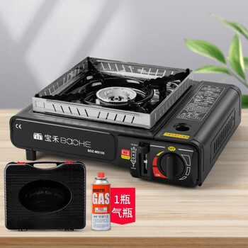 针娘家用便携户外卡磁炉丁烷气罐液化小煤气瓶瓦斯燃气灶气体火锅全套