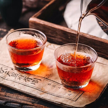 中茶茶叶普洱茶熟茶云南七子饼茶饼经典7571熟普357g 中茶茶叶普洱茶熟茶云南七子饼茶饼经典7571熟普357g