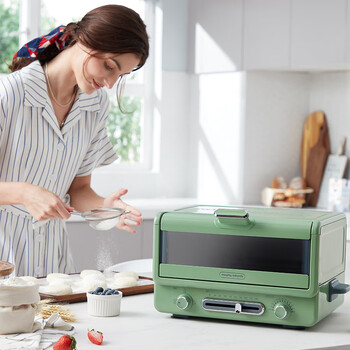 摩飞电器（Morphyrichards）小魔箱电烤箱 家用小型烘焙煎烤一体多功能台式烧烤机 MR8800