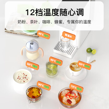博乐宝（BOLEBAO）台式净饮机即热饮水机净水器直饮机管线机RO反渗透纳滤过滤B20Pro