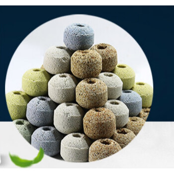 2021新品纳米球椰壳炭中空培菌球鱼缸过滤材料细菌屋滤材生化石英球神