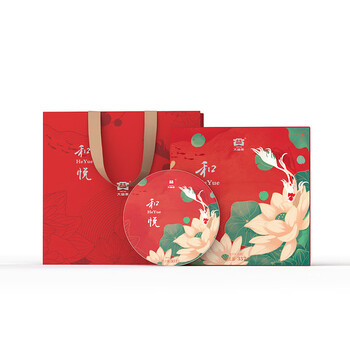 大益TAETEA茶叶普洱茶茶饼 4年陈 和悦普洱生茶357g/饼 茶叶礼盒送礼 大益TAETEA茶叶普洱茶茶饼 4年陈 和悦普洱生茶357g/饼 茶叶礼盒送礼