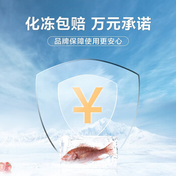 美的(Midea) 200升 冷藏冷冻转换冰柜 家用囤货小冷柜 一级能效 母婴母乳小冰箱 BD/BC-200KMXC(E)