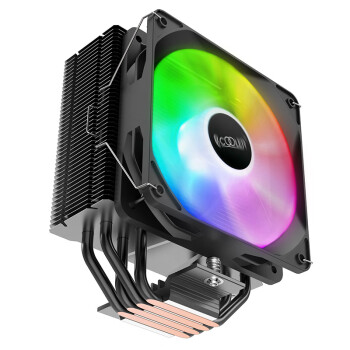 超频三（PCCOOLER）东海R4000 ARGB CPU散热器（支持12/13代/AM4/AM5平台/四热管/黑化/12V幻彩/5V主板同步/配硅脂