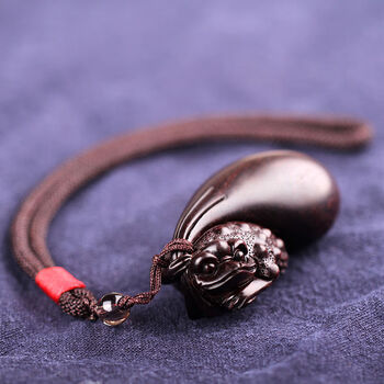 兴颖印度木金蟾运财手把件钱袋文玩把玩物件男士图片色士图片色士图片