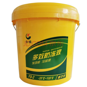 长城 多效防冻液重负荷发动机冷却液FD-2  -35℃~108℃绿色18kg/桶