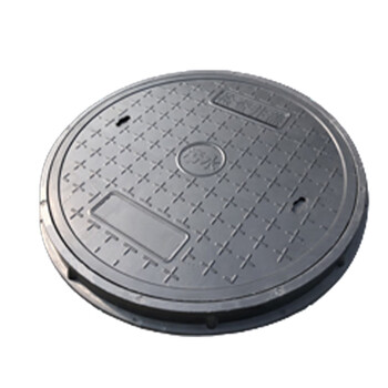 飓开 树脂井盖 树脂复合井盖圆形 市政道路雨水污水绿化井盖 Ф500*40