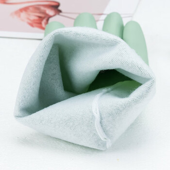 美家日记冬季长袖保暖植绒手套 PVC苹果绿均码1双装防水防污防滑耐磨手套 美家日记冬季长袖保暖植绒手套 PVC苹果绿均码1双装防水防污防滑耐磨手套