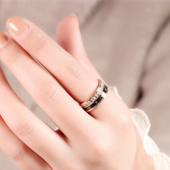 施华洛世奇戒指女个性食指图片