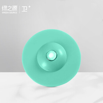 绿之源 硅胶地漏防反味盖子(4个装)卫生间水槽下水道盖厨房水池密封 绿之源 硅胶地漏防反味盖子(4个装)卫生间水槽下水道盖厨房水池密封