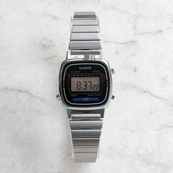 卡西欧手表女casiola670wa1复古金属百搭学生防水数显电子表la670wa1