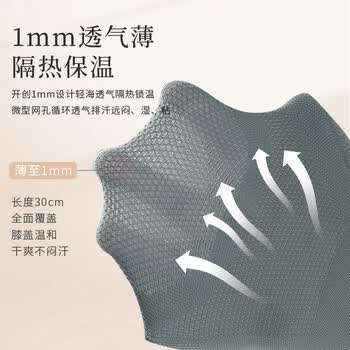 耐力克斯（NAILEKESI N）运动护膝男女士专用半月板膝盖疼关节炎滑膜炎护具保暖养护秋冬M