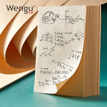 文谷(Wengu)草稿纸草稿本白纸学生本子演算纸验算纸数学作业本练习本综合款 16K320页DP007高中生学习神器