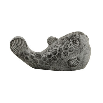 弘梅河豚镇尺 镇纸铸铁学生毛笔书法可爱金属小摆件 文房四宝毛笔架子 弘梅河豚镇尺 镇纸铸铁学生毛笔书法可爱金属小摆件 文房四宝毛笔架子