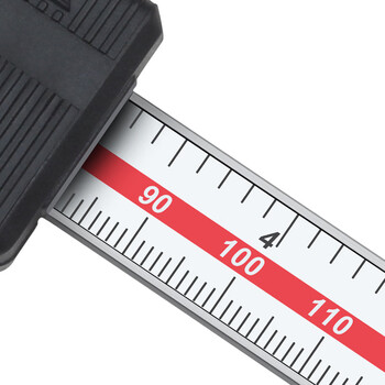 三量电子深度尺带表高精度数显深度游标卡尺0-150mm0-200-300-500 JD081数显0-150mm 