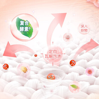 奥妙（OMO）玫瑰护色洗衣凝珠336G 天然酵素柔软护衣 持久留香