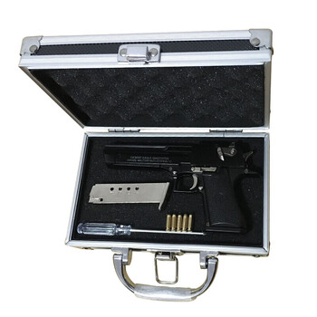 1205m1911柯尔特沙鹰金属模型玩具枪合金枪模军事收藏礼品可拆卸可