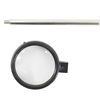 海斯迪克 HKQS-143 手持凸透镜放大镜 光具座配件光学实验器材 凸透镜5cm 海斯迪克 HKQS-143 手持凸透镜放大镜 光具座配件光学实验器材 凸透镜5cm