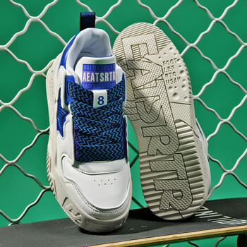 h8板鞋男2023年新款男生潮流运动德训鞋休闲男鞋子滑板鞋 蓝色 41运动