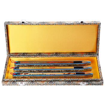 【全网低价】荣宝斋 毛笔套装 北尾狼毫传统竹笔杆文房四宝行篆隶楷手作高档礼盒 传统北尾狼毫(三支装) 【全网低价】荣宝斋 毛笔套装 北尾狼毫传统竹笔杆文房四宝行篆隶楷手作高档礼盒 传统北尾狼毫(三支装)