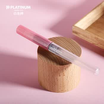 白金钢笔钢笔 PQ-200JY小流星季语限定系列学生练字书写墨水笔可替换墨囊03F细字 粉色 花见小路