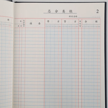 成文厚 总分类账 16开账本/账册 手工账本总账账本账册 借贷式110 101-92-10 成文厚 总分类账 16开账本/账册 手工账本总账账本账册 借贷式110 101-92-10