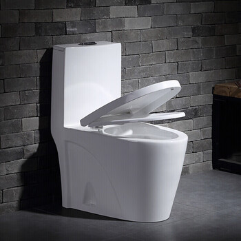 科勒墙坐便器直冲式横排马桶后排水座便器防臭静音普通坐便 后排水