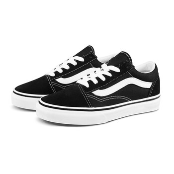 万斯vansvans范斯童鞋官方oldskool黑色经典款中大童板鞋运动鞋黑色30