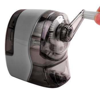 中华H1005学生卷笔刀多功能手摇削笔器削笔机自动进笔削笔机布鲁灰