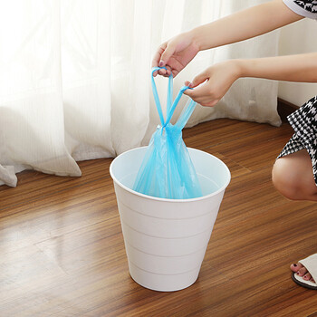洁成背心手提式加厚垃圾袋塑料桶袋子46*63cm*5卷*100只