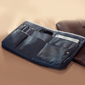 国誉(KOKUYO) 进口便携收纳包保护夹机票收纳包旅行包手提包多功能帆布包A4竖款 棕色 KAHA-BR32S 国誉(KOKUYO) 进口便携收纳包保护夹机票收纳包旅行包手提包多功能帆布包A4竖款 棕色 KAHA-BR32S