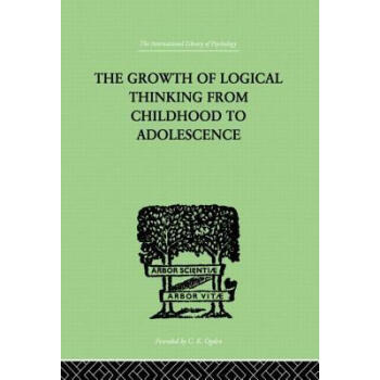 The Growth of Logical Thinking from Childhood t kindle格式下载