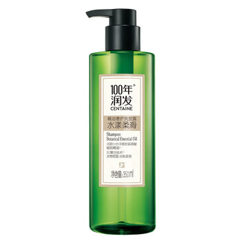 100年润发洗发水 100年润发洗发水350ml 植物精油成分水润改善毛躁烫染受损护理滋润柔顺改善毛躁洗发露洗发液 行情报价价格评测 京东