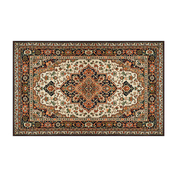 加厚仿羊绒地毯美式复古民族风卧室客厅摩洛哥长绒地毯床边毯msyr016