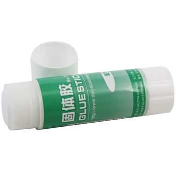 得力(deli)固体胶7102Z胶棒胶水办公文具固体胶棒手工胶棒21g 12支/盒