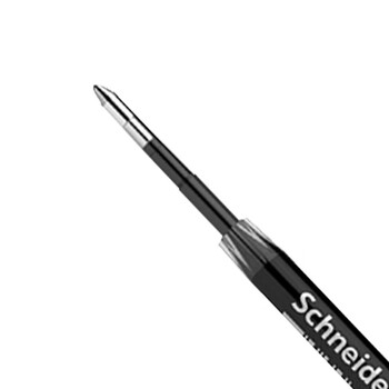 施耐德（Schneider）中性笔芯0.5+mm防水快干签字笔替芯 德国进口欧标G2系列黑色2支装103939D