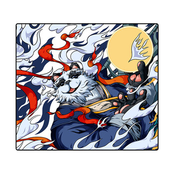 灵蛇（LINGSHE）鼠标垫 450*400*5 fps电竞游戏专用大号 5毫米【加厚版】精密锁边游戏电竞 G-17 宗圣