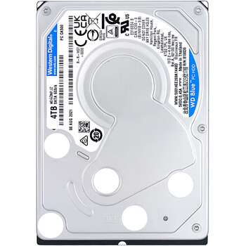 西部数据（WD）4TB 笔记本机械硬盘 WD Blue 西数蓝盘 SATA 4800转128MB 15mm 2.5英寸WD40NPJZ