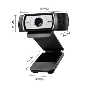 罗技（Logitech）C930c高清摄像头电脑笔记本网络直播视频会议在线教育 C930c