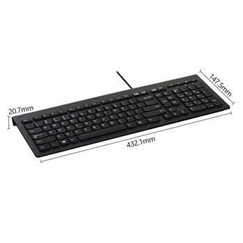 联想(Lenovo)键盘 有线键盘 M120K有线超薄键盘 电脑办公键盘 巧克力按键笔记本键盘 联想(Lenovo)键盘 有线键盘 M120K有线超薄键盘 电脑办公键盘 巧克力按键笔记本键盘