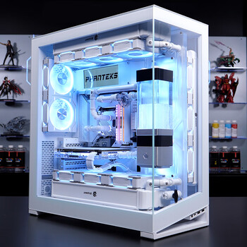 PHANTEKS追风者NV7白全视景 无立柱海景房机箱(可置换I/O/支持3x360水冷/ARGB双4090/双通道灯控)