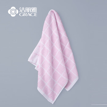 洁丽雅(Grace)抗菌毛巾纯棉色织格子擦脸巾舒适柔软毛巾国风礼盒单条装 红色 洁丽雅(Grace)抗菌毛巾纯棉色织格子擦脸巾舒适柔软毛巾国风礼盒单条装 红色