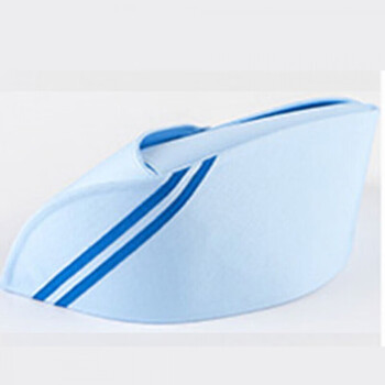 新品护士帽斜杠护士帽白色粉色加厚实习护士帽薄款硬挺女护士燕尾帽子